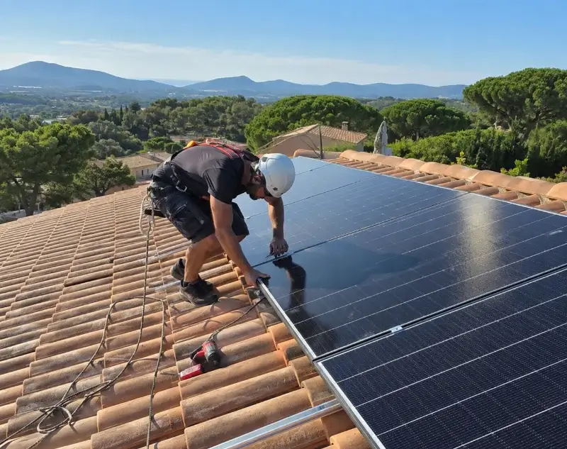 Installateur panneaux solaires Serves-sur-Rhône — pose photovoltaïque sur toiture